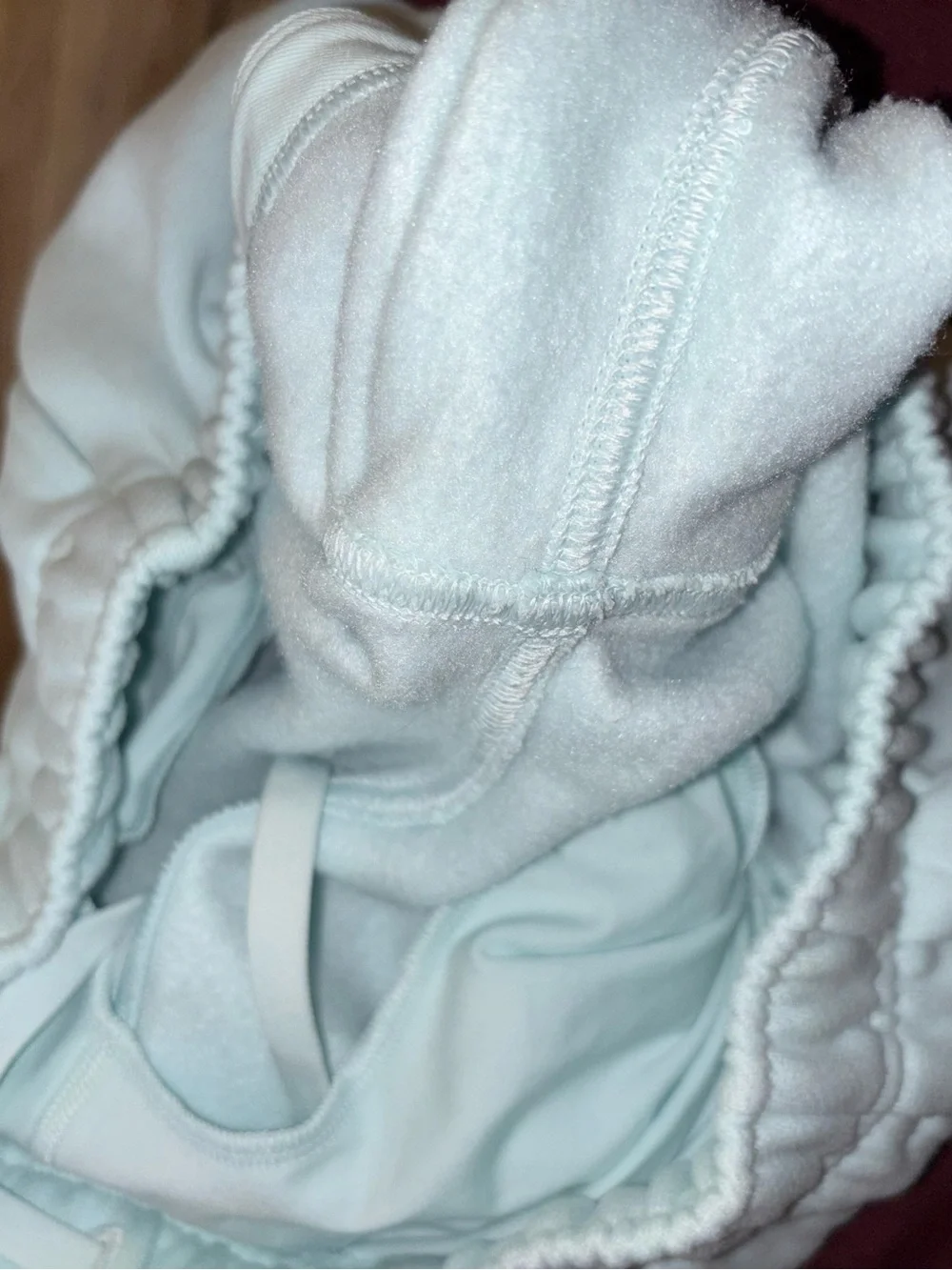 Lululemon Scuba Mid Rise Embroidered Sweatshorts Mint Green Breeze XXS